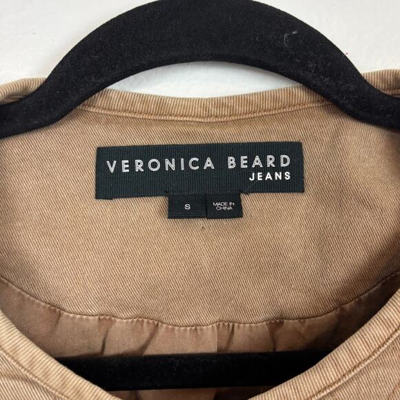 Veronica Beard Camilla Quilted Snap Button Puff Sleeve Jacket Small - Picture 6 of 7